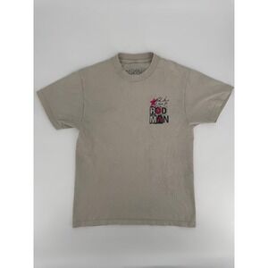 Rodman Apparel Dennis Rodman Bad As I Wanna Be Graphic T-Shirt Tan Small